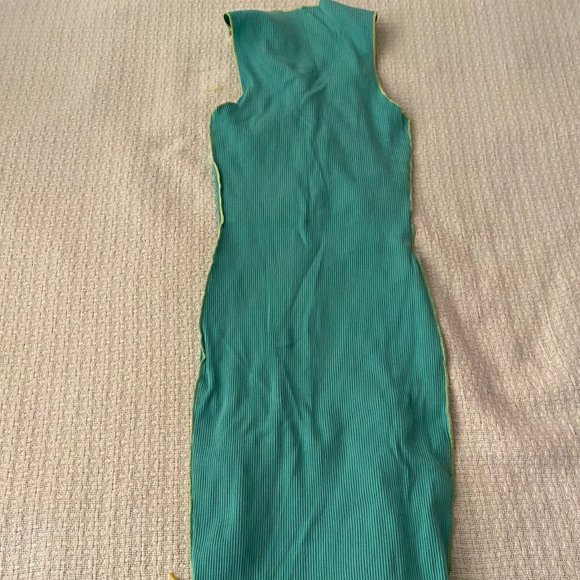 Dress Women Sexy v Neck Bodycon Mini Dresses Cut Out Short Club Party Dress - Picture 3 of 6